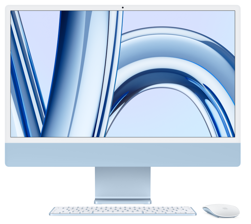 iMac 24 Blue