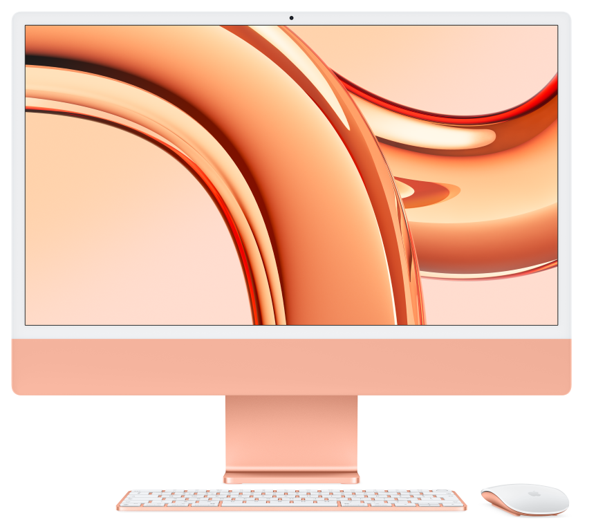 iMac 24 Orange