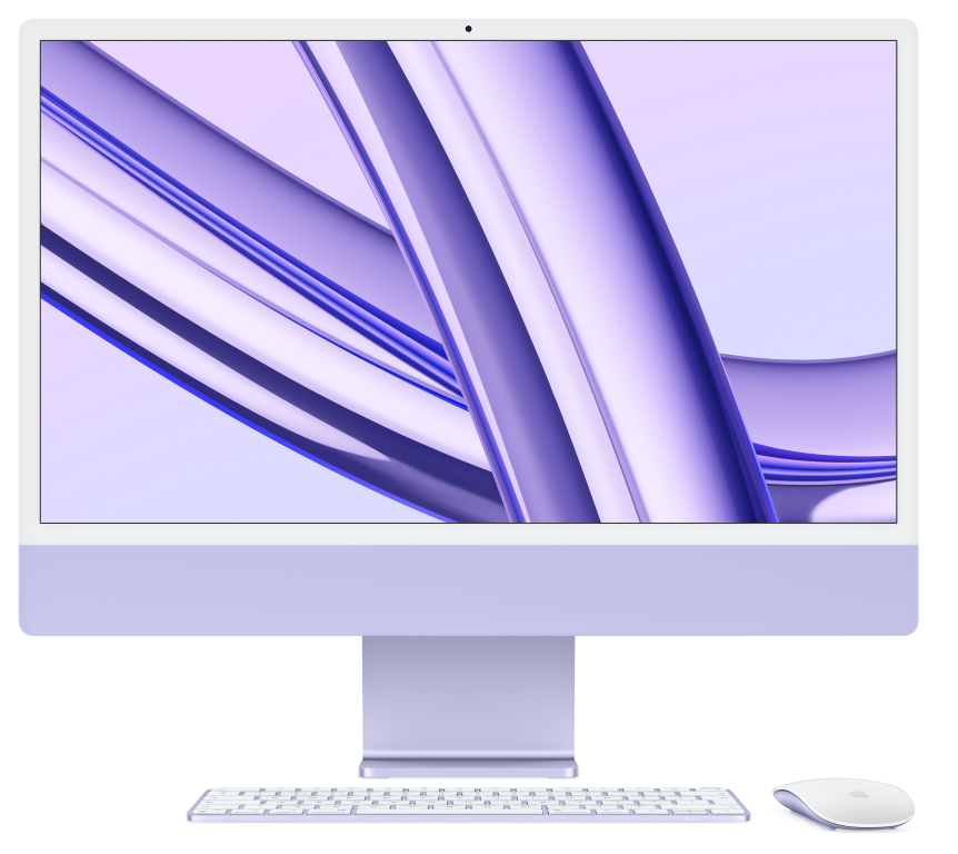 iMac 24 Purple