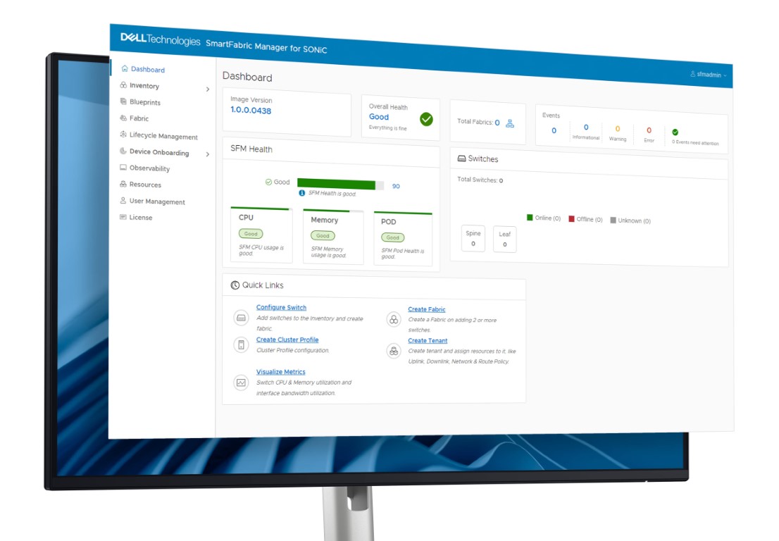 SmartFabric Manager for SONiC