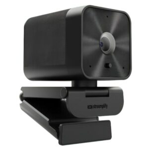 CAMARA WEB STREAMPLIFY CAM G-QHD-4M30-BK 1440P USB-A SPCW-CGQH421.11 NEGRO