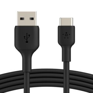 Belkin BoostCharge - Cable USB - 24 pin USB-C (M) a USB (M) - 1 m - negro