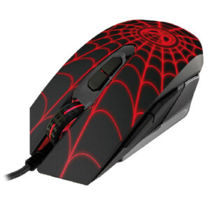 Xtech - XTM-M520SM - Mouse - USB - Wired - black  and red - Gaming Spider-Man