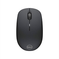 Dell - Mouse - USB - Wireless - All black - Dongle USB
