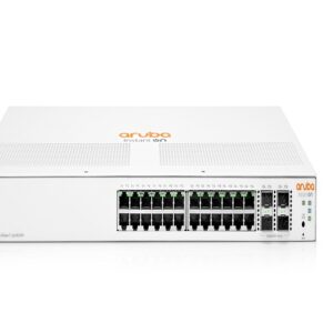 HPE Networking Instant On 1930 24G 4SFP/SFP+ Switch - Conmutador - L3 - Gestionado - 24 x 10/100/1000 + 4 x 1 Gigabit / 10 Gigabit SFP+ - montaje en rack