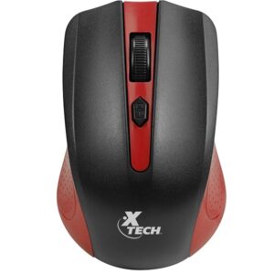 Xtech - Mouse - 2.4 GHz - Wireless - Red-1600dpiXTM-310RD