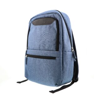 Xtech Winsor XTB-212 Mochila para laptop 15.6" - Durable poliéster - Color Azul con detalles en negro - Panel posterior con acolchado -  Tirantes acolchados  - Bolsillo frontal para accesorios con organizador interior