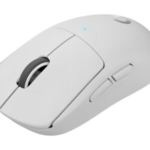 Logitech PRO X SUPERLIGHT Wireless Gaming Mouse - Ratón - óptico - 5 botones - inalámbrico, cableado - 2.4 GHz - blanco