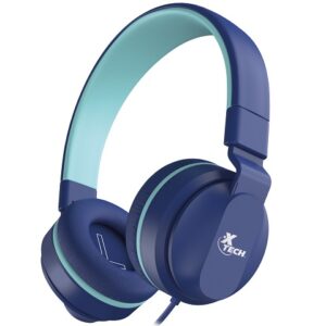 Xtech XTH-356 - Headphones with microphone - Para Tablet / Para Portable electronics / Para Cellular phone - Wired - Avid for Kids Blue