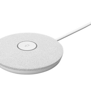 Logitech Rally Mic Pod - Micrófono - blanco - Certificado por Skype, Certificado por Zoom, Cisco Webex Certified - para Rally Bar, Plus; Room Solution Large