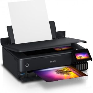 Epson EcoTank L8180 - Impresora multifunción - color - chorro de tinta - A3 (material) - hasta 16 ppm (impresión) - 100 hojas - USB 2.0, LAN, Wi-Fi(n)
