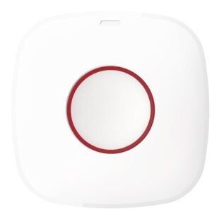 Hikvision DS-PDEB1-EG2-WB - Botón del pánico - inalámbrico - Tri-X - 433 MHz