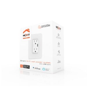 Nexxt Solutions Connectivity - Wall outlet USB