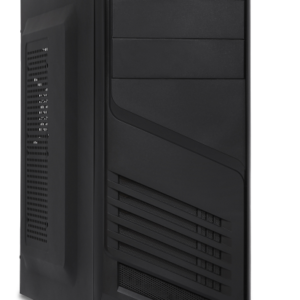 Xtech - Desktop - All black - ATX - pc case 600W ps