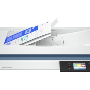 HP Scanjet Pro N4600 fnw1 - Escáner de documentos - Sensor de imagen de contacto (CIS) - a dos caras - 216 x 5362 mm - 600 ppp x 1200 ppp - hasta 40 ppm (mono) / hasta 40 ppm (color) - Alimentador automático de documentos (ADF) (100 hojas) - hasta 6000 ex