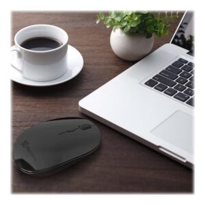 Klip Xtreme Arrow BT KMB-251BK - Ratón - diestro y zurdo - óptico - 4 botones - inalámbrico - Bluetooth 5.1 - negro
