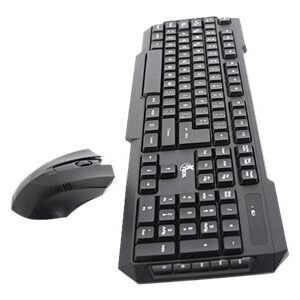 Xtech XTK-309S - Juego de teclado y ratón - inalámbrico - 2.4 GHz - QWERTY - español