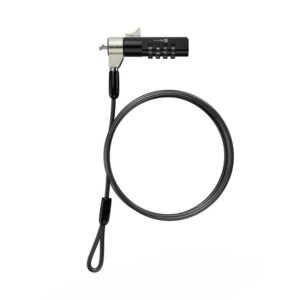 Klip Xtreme - Cable lock - Notebook locking cable - Tbar K Std. Combination lock