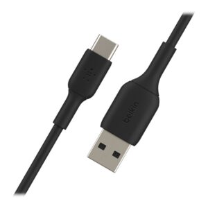 Belkin BoostCharge - Cable USB - 24 pin USB-C (M) a USB (M) - 2 m - negro