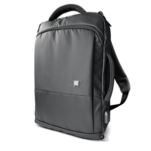 Klip Xtreme - Notebook carrying backpack - 15.6" - Polyester - Black - 2 in 1 Backpack & NB Case