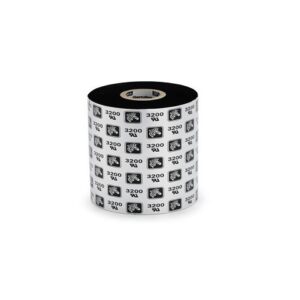 Zebra Resin Rib 2.52inx242ft 6200 Resin 12mmcore 1Ribbon