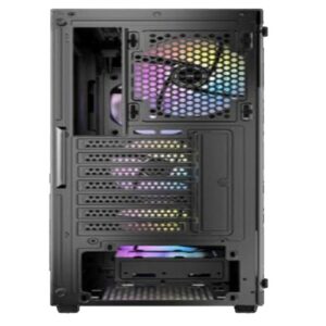 Antec - AX61 - Mid tower - Steel + Plastic - Tempered glass - Micro-ATX / ITX