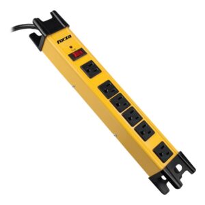 Forza FSP Series FSP-806 - Protector contra sobretensiones - CA 125 V - 1875 vatios - conectores de salida: 6 - 91 cm cable - amarillo