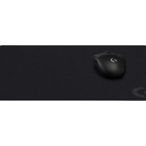 Logitech G G240 Cloth Gaming Mouse Pad, Optimized for Gaming Sensors, Moderate Surface Friction, Non-Slip Mouse Mat, Mac and PC Gaming Accessories, 340 x 280 x 1 mm; - Alfombrilla de ratón - negro