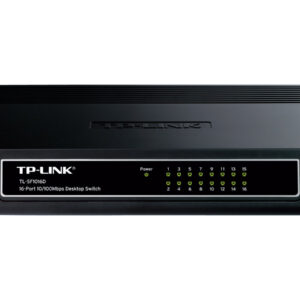 TP-Link TL-SF1016D 16-Port 10/100Mbps Desktop Switch - Conmutador - 16 x 10/100 - sobremesa
