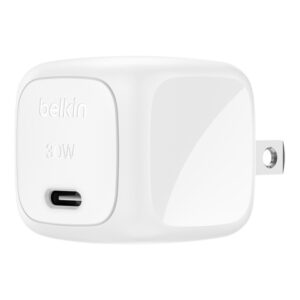 Belkin - Battery charger - Lithium ion - Para Universal - 30W USB-C Cube cargador pared