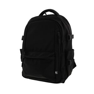 Xtech - Laptop Backpack - 15.6" - Durable polyester / 100% polyester - All black - UrbanPro XTB-224