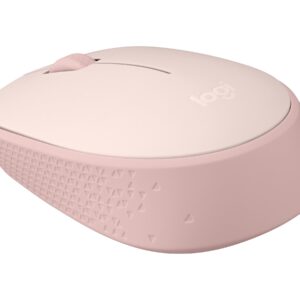Logitech M170 Wireless Mouse, Ambidextrous, Rose - Ratón - diestro y zurdo - óptico - 3 botones - inalámbrico - 2.4 GHz - receptor inalámbrico USB - rosa