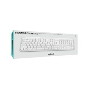 Logitech Signature Slim K950 - Keyboard - Spanish - Off white