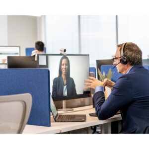 Poly Voyager 4320-M - Auricular - en oreja - Bluetooth - inalámbrico, cableado - USB-A a través de adaptador Bluetooth - negro - Certificado para Equipos de Microsoft, Certificado por Zoom
