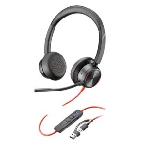POLY - Headphones - Wired - Blackwire 8225 Stereo