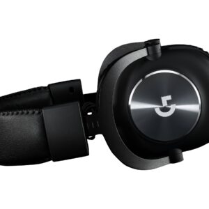 Logitech G Pro X with Blue VO!CE Technology - Auricular - tamaño completo - cableado - conector de 3,5 mm - aislamiento de ruido - negro