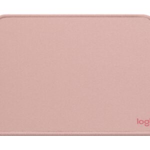 Logitech Studio Series - Alfombrilla de ratón - base de goma antideslizante, fácil deslizamiento, superficie resistente a salpicaduras - rosa oscuro