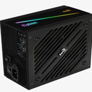 AeroCool - Power supply - Cylon 700W RGB 80 Plus Bronze - 230V - 12cm silent black fan with control