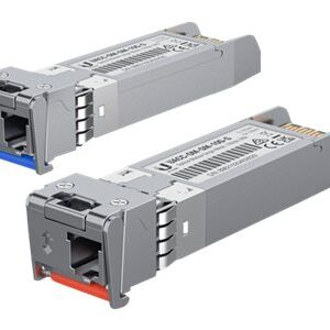 Ubiquiti - Módulo de transceptor SFP (mini-GBIC) - 10GbE - 10GBASE-BiDi - modo simple LC - hasta 10 km - 1270 nm / 1330 nm (paquete de 2)