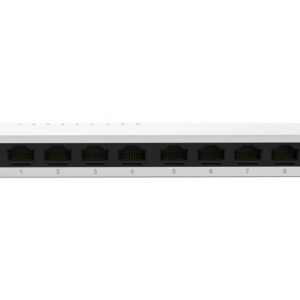 Nexxt Infrastructure - Switch - Gigabit Ethernet - 8 x 10/100/1000 - 1 Gigabit Ethernet - Essential Naxos 801-G 110/220V