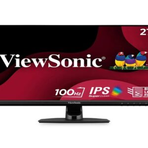 ViewSonic monitor - 27" - 1920 x 1080 - IPS - HDMI / VGA - Black