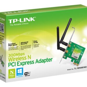 TP-Link TL-WN881ND - Adaptador de red - PCIe 2.0 - 802.11b/g/n