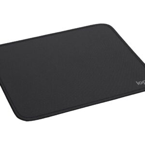 Logitech Studio Series - Alfombrilla de ratón - base de goma antideslizante, fácil deslizamiento, superficie resistente a salpicaduras - grafito