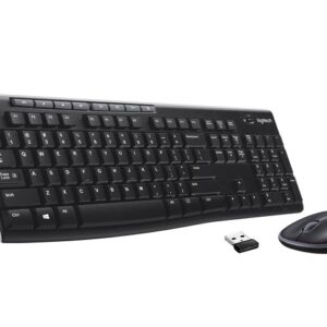 Logitech Wireless Combo MK270 - Juego de teclado y ratón - 2.4 GHz en Español