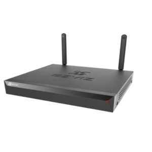 EZVIZ - NVR independiente de 1U - 8 canales de vídeo - CS-X5S-R100-8W - con salidas HDMI y VGA - Soporta cámaras de alta resolución de hasta 3K de calidad de vídeo - Alcance Wi-Fi hasta 100 m (300 ft) @2.4Ghz - Tecnología de vídeo H.265 - Hasta 8TB de alm