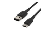 Belkin BoostCharge - Cable USB - 24 pin USB-C (M) a USB (M) - 1 m - negro