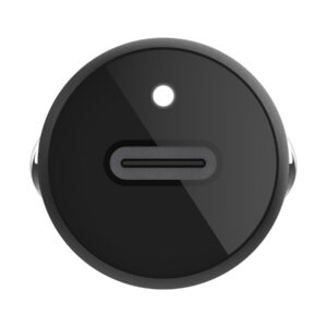 Belkin - Adaptador de corriente para el coche - 30 vatios - 3 A - Fast Charge, Suministro de energía 3.1 (24 pin USB-C) - negro