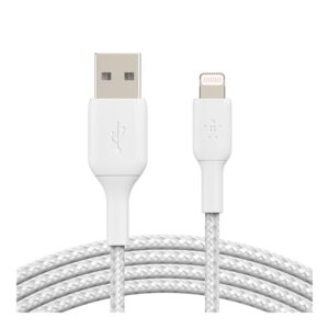 Belkin BoostCharge - Cable Lightning - Lightning macho a USB macho - 1 m - blanco