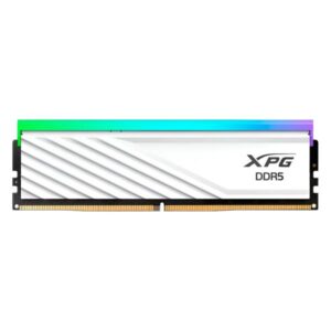 MEMORIA RAM PC 16GB XPG LANCER BLADE RGB AX5U6000C4816G SLABRWH DDR5 6000 MHZ CL48 1.35 V DIMM 288 PINES BLANCO