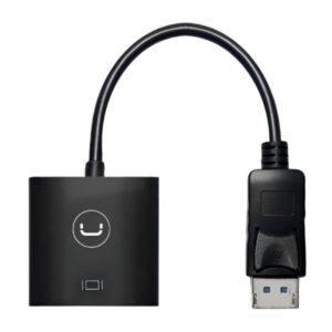 ADAPTADOR UNNO TEKNO AD3004BK DISPLAYPORT A HDMI NEGRO
